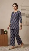 K 1194 by Naisha Cotton Printed Co Ord Set Collection